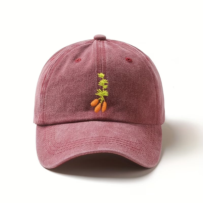 Carrot Club Embroidered Baseball Hat