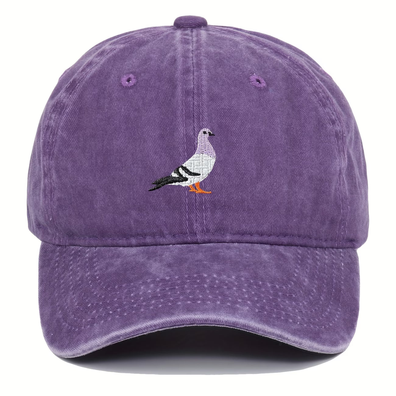Pigeon Embroidered Baseball Hat