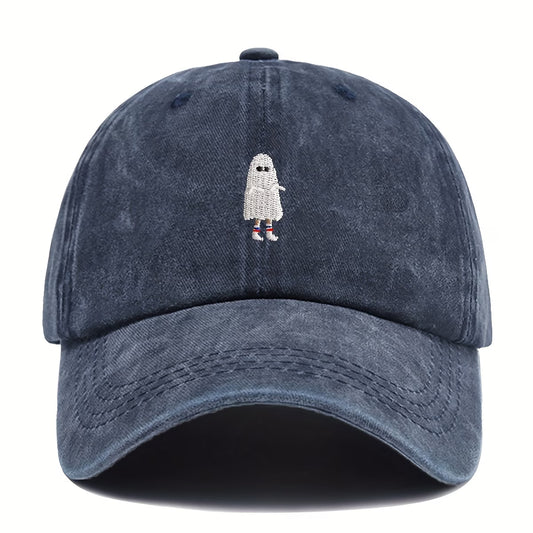 Spookifer Ghost Embroidered Baseball Hat
