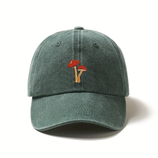 Amanita Mascara Embroidered Baseball Hat