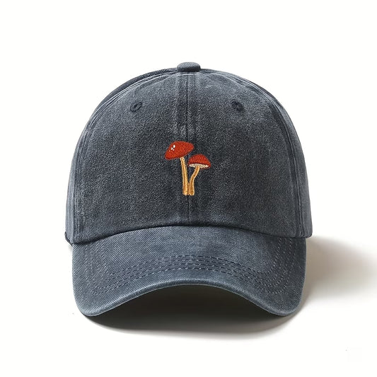 Amanita Mascara Embroidered Baseball Hat