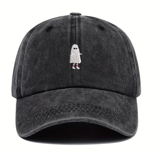 Spookifer Ghost Embroidered Baseball Hat