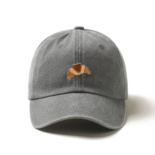 Croissant Embroidered Hat